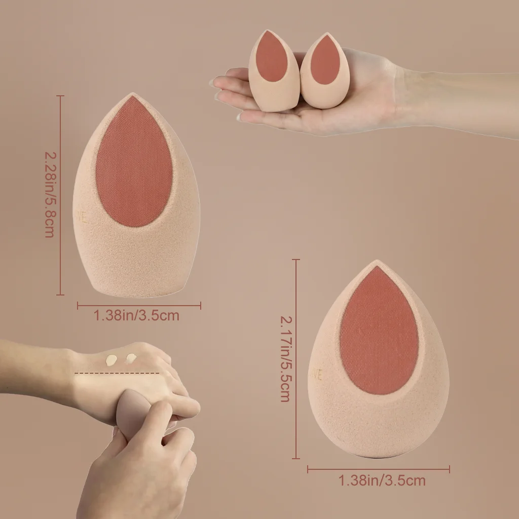 Esponjas de maquillaje para día perezoso, esponja Cosemet sin necesidad de agua, esponja de belleza, licuadora para base en polvo, crema, accesorios de maquillaje