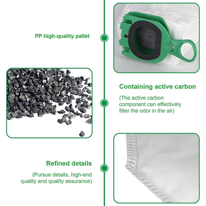 Мешки для пылесоса Vorwerk Kobold Vb100 Премиум-фильтр-мешки, аксессуары для фильтр-мешков, аксессуары для фильтровальных мешков