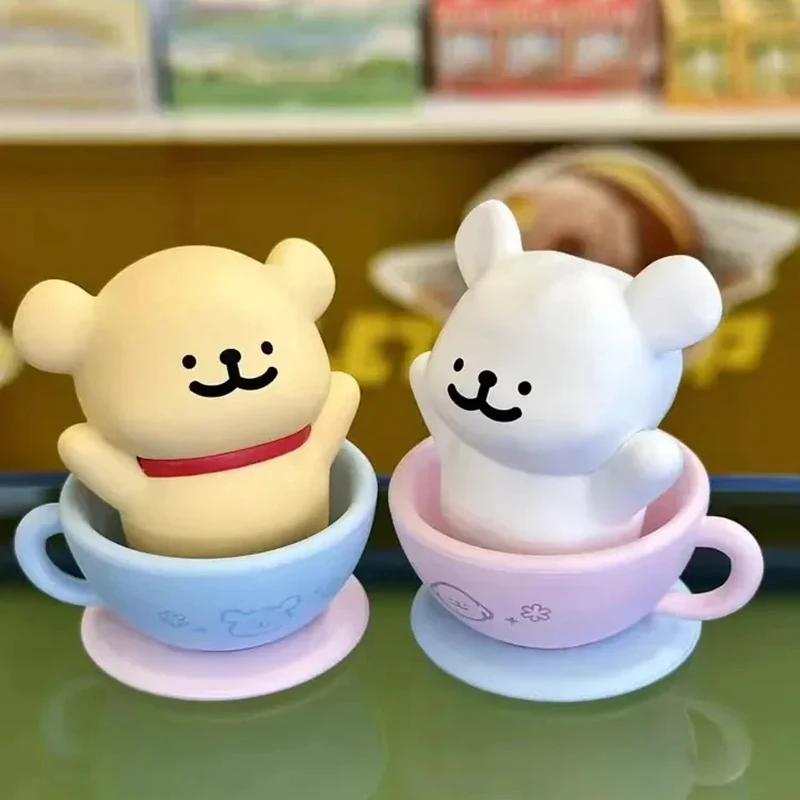 

Maltese Trendy Play Blind Box Joyful Series Cute Handmade Desktop Cake Set Couple Birthday Gift Desktop Decoration
