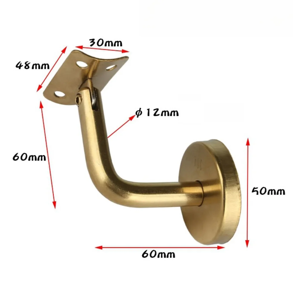 الفولاذ المقاوم للصدأ درابزين قوس درج درابزين قوس جدار جبل اليد السكك الحديدية دعم جدار قوس تحسين المنزل الأجهزة #6