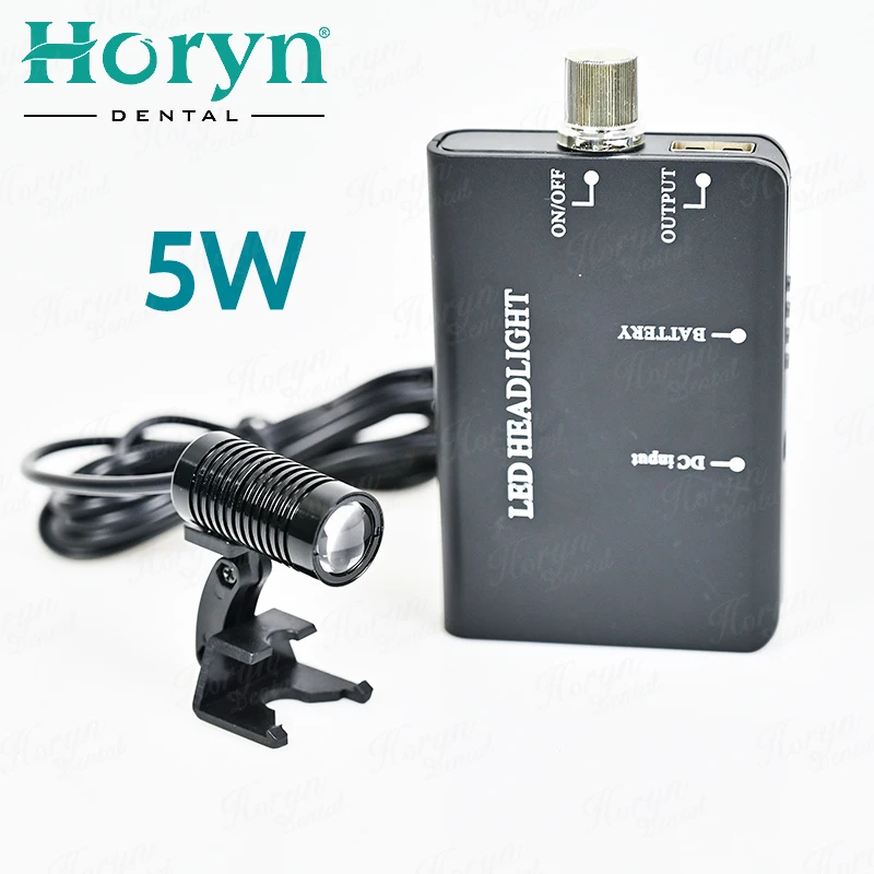 3W/5W Headlamp with Battery Portable den tal Shutter Suitable for Various Surgical Procedures
