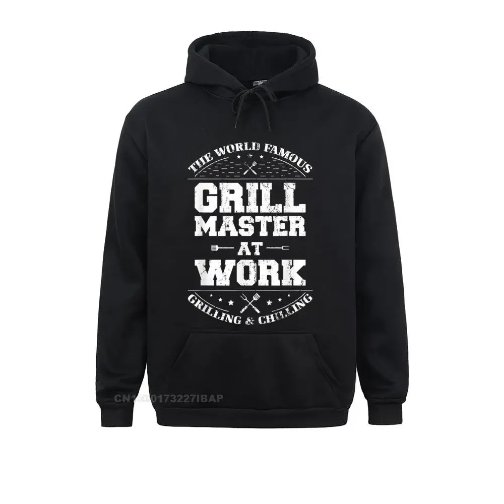 Funny Grill Master BBQ Chef Smoked Meat Lover Barbecue Hoodie Hoodies ostern Day Fitted Print Men's Sweatshirts Customized Hoods