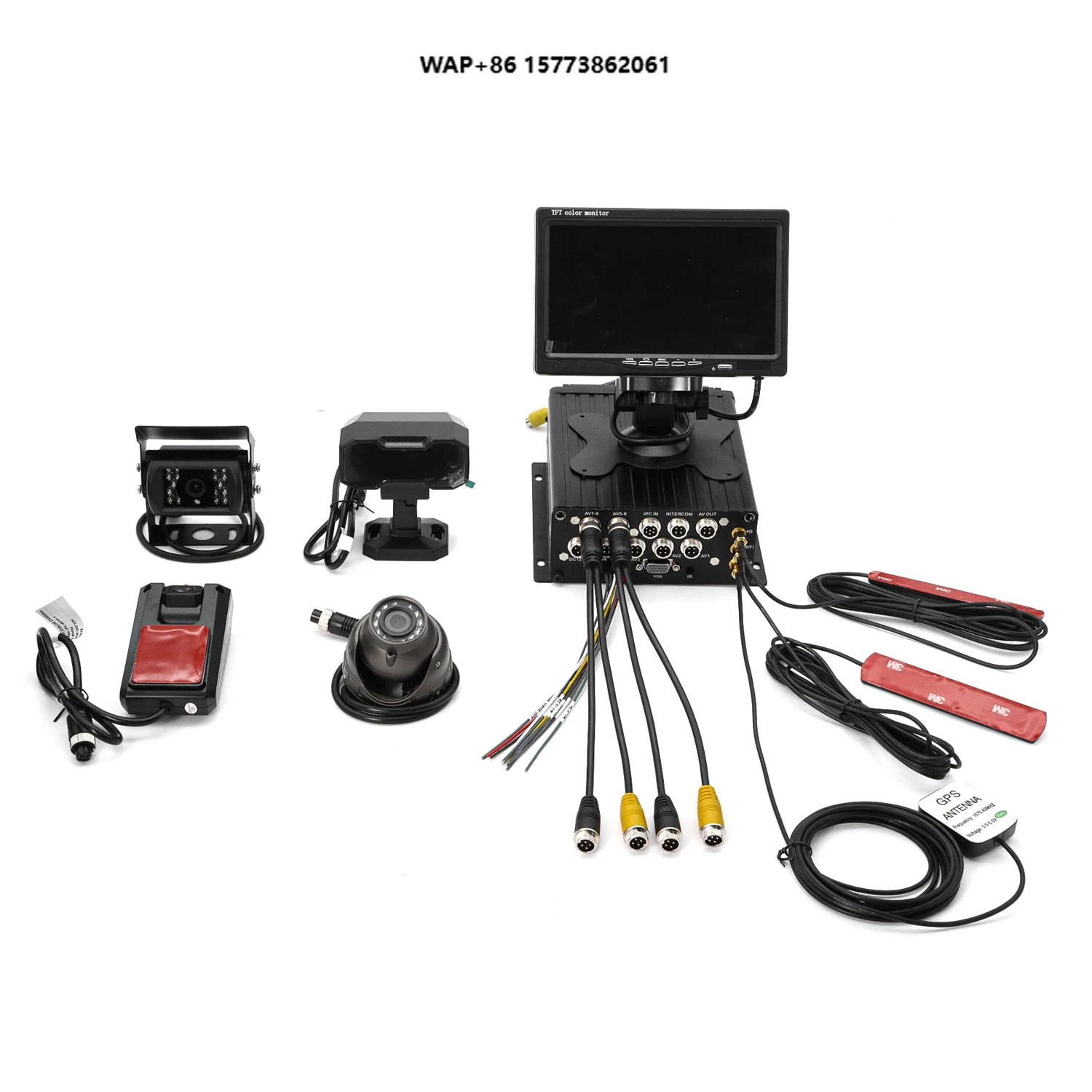 

FL&OEM AI MDVR ADAS DMS Vehicle Forward Collision Warning Driver Fatigue Warning Mobile DVR with 4G GPS Fleet Management System