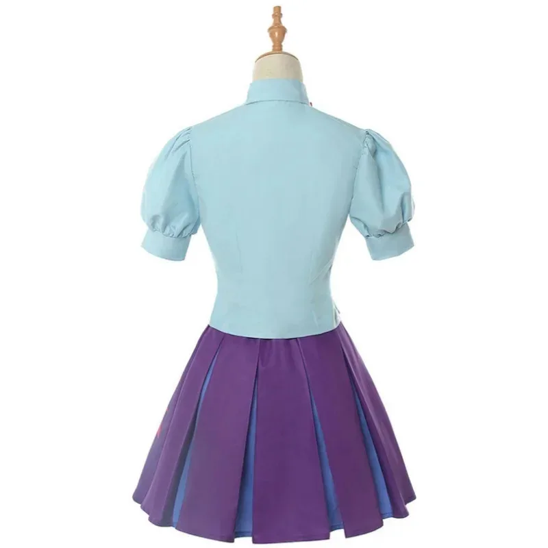 Disfraz de Cosplay humano Twilight Sparkle, camisa de marinero, Vestido corto, uniforme de fiesta de Carnaval y Halloween, Seta;2'k,8;c'