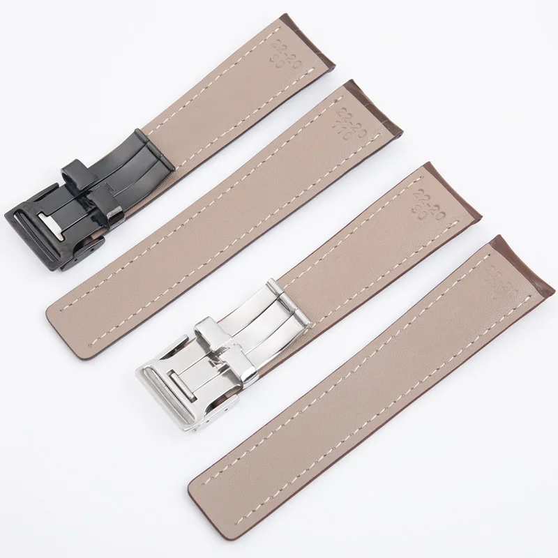 Selected Top Layer Exquisite Cow Leather Watch Strap for Breitling Aviation Timing Super Ocean Avenger Pilot 22MM24MM view 2