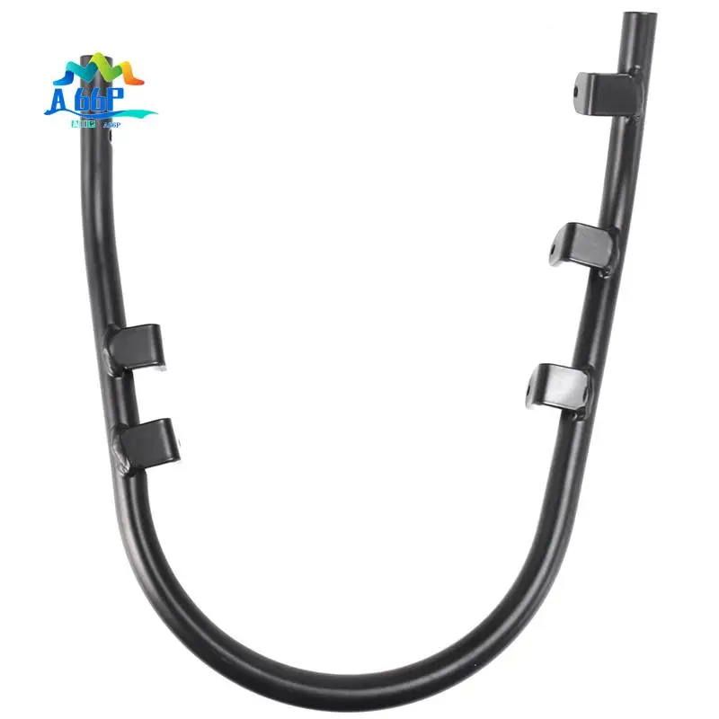 

A66P-1 Piece Motorcycle Front Fender Mudguard Bumper Guard Frame Protector Black Metal For Vespa Sprint Primavera 125 150