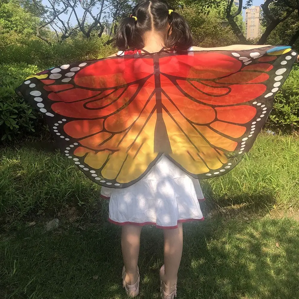 Asymmetrical Party & Holiday DIY Decorations Sparkling Shoulder Straps Butterfly Wings Butterfly Wings Cape Fairy Wing