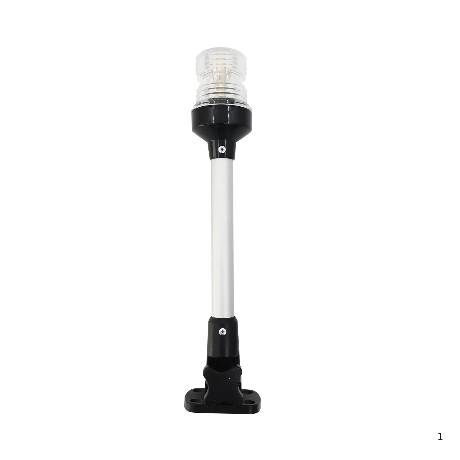 360 degree ring light LED aluminum alloy rod 9 inch/12 inch adjustable white light marine yacht motor boat ring light