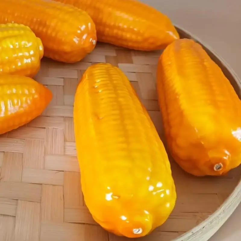 E21B Simulation Cobs Vegetable Decoration for Display Kitchen Home Party Decoration