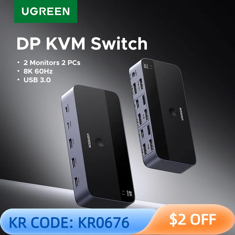 Ugreen 8K 60Hz Dp K…