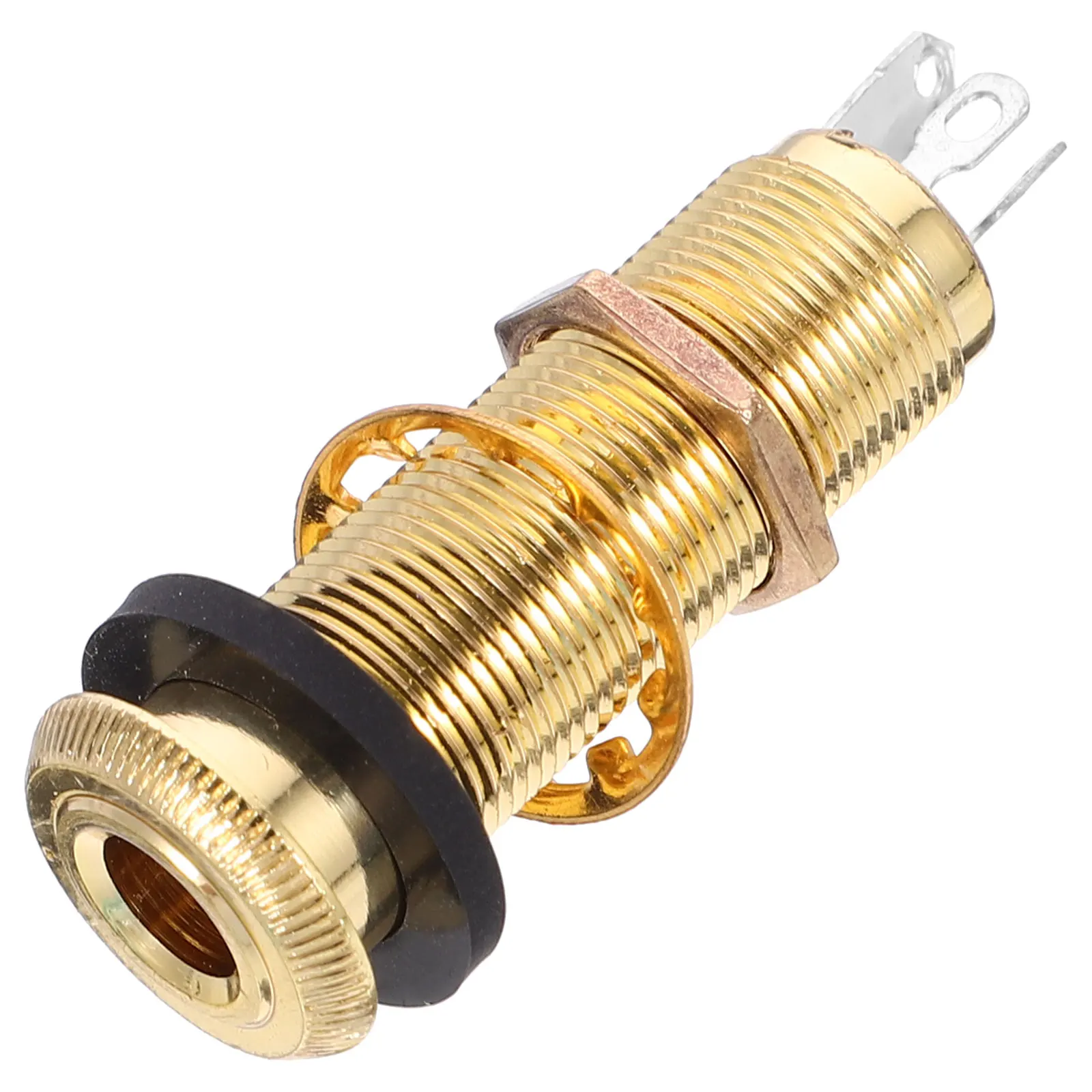 

Plugs Metal Output Socket Flush Mount Jack DC Electric Guitar and Bass Accessory