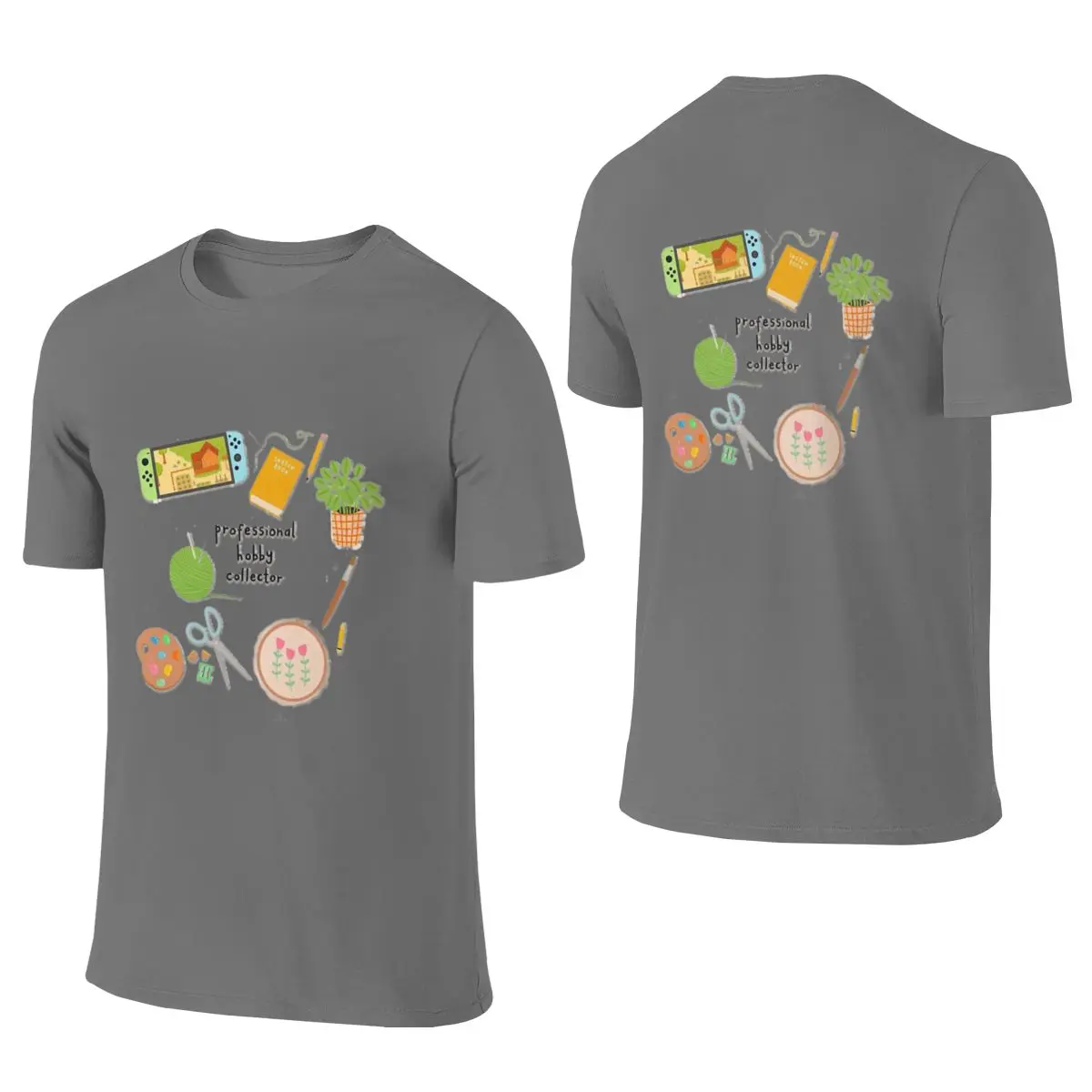 Professional Hobby Collector Short Style Reversible T-shirt Sweet Girl Girlish Feeling Inner Layer For Spring And Autumn Shirt