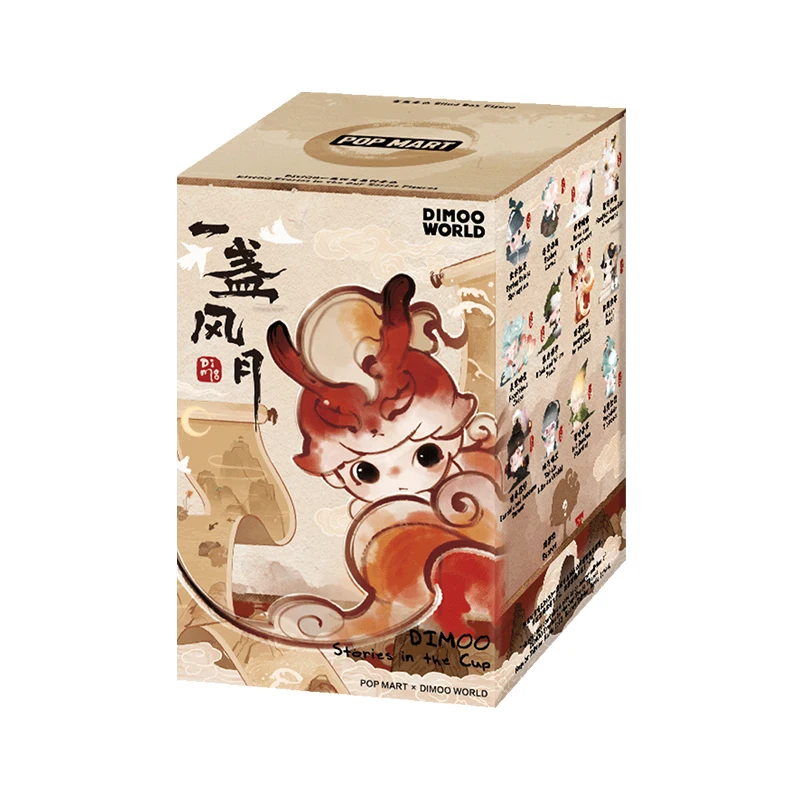 POP MART DIMOO Stories in the Cup Series Figures 1PC/12PCS Blind