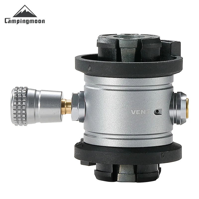 

CAMPINGMOON Z15 CB Gas Canister Inflator for Valve Outdoor Camping Tool Accessories Pressure Relief for Hiking Stove