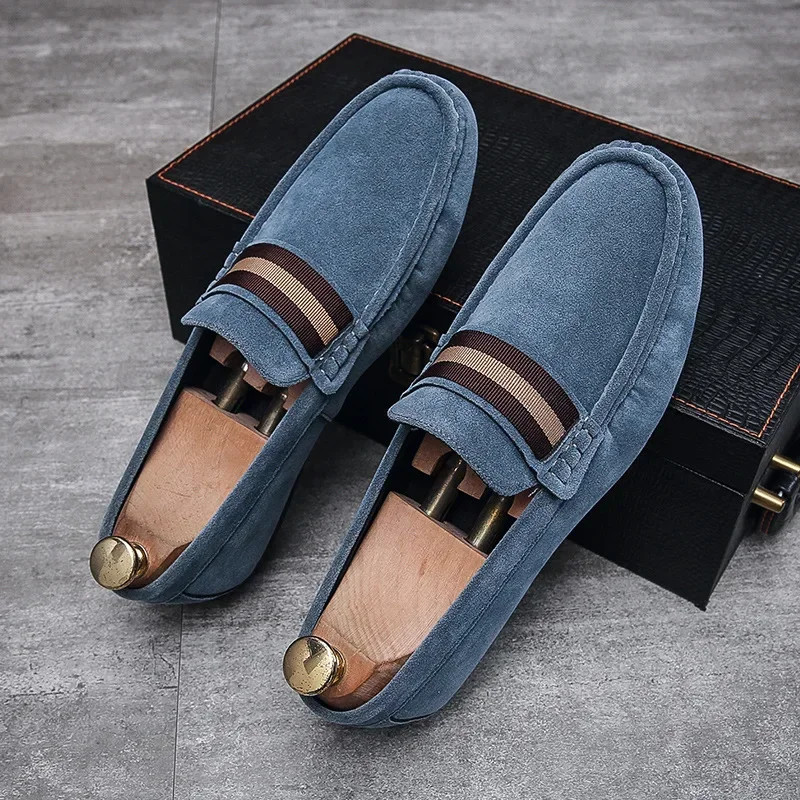 Tênis Brand Men Shoes New Men Casual Shoes Allmatch Loafer Shoe Men Fashion Business Shoe Fashion Soft Sole Social Shoe 2024