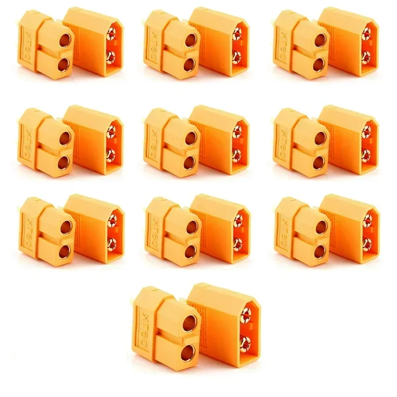 

10pcs XT60 XT-60 Male Female Bullet Connectors Plugs For RC Lipo Battery Rc Drone Airplane accessories Wholesale