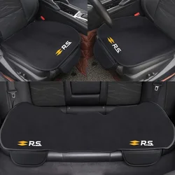 3Pc/Set Car Front Back Seat Cushion For Renault RS Sport Megane 3 4 2 Clio 5 Line Sandero Scenic Logan Twingo Koleos Safrane