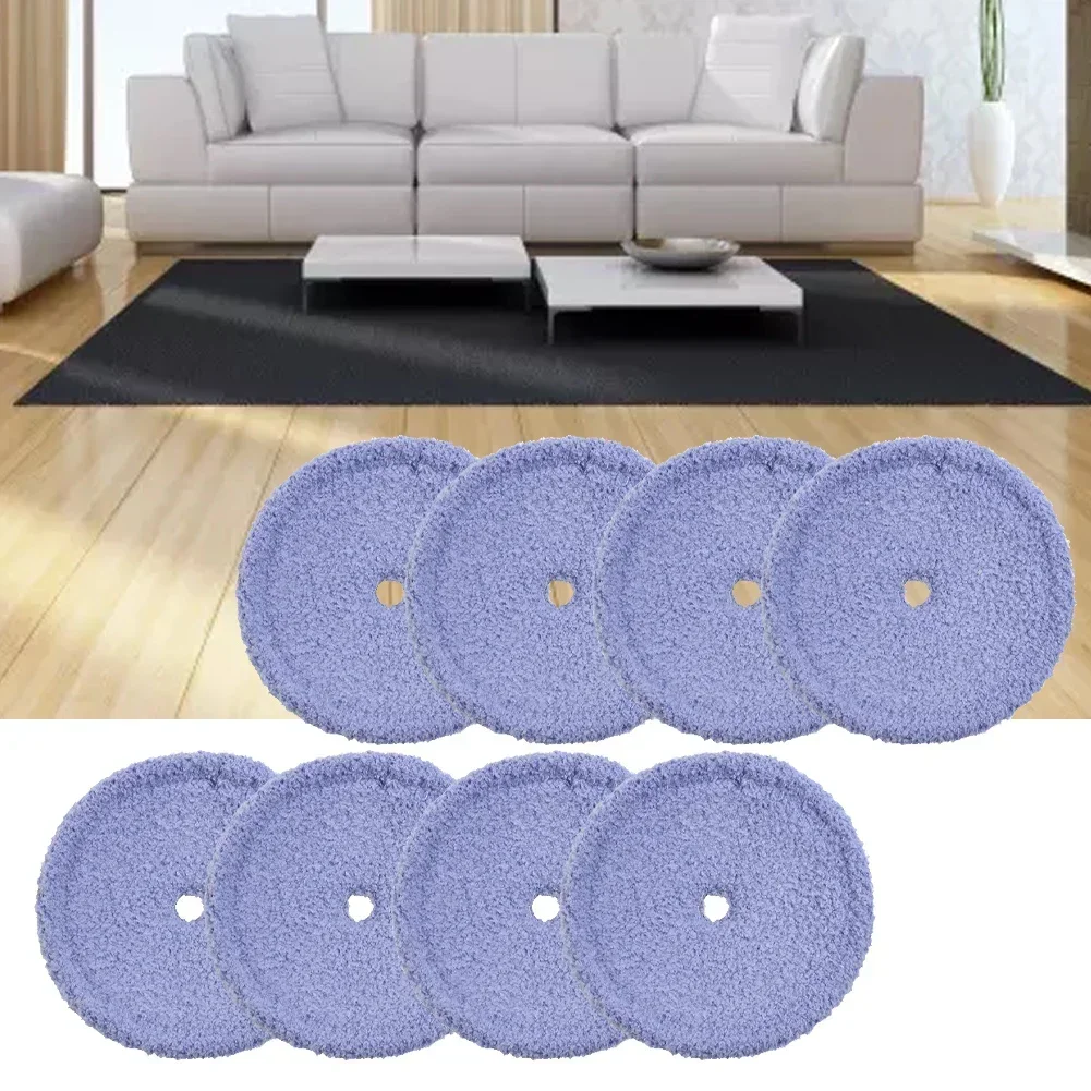 4/6pcs Washable Mop Pads For EVERYBOT Edge RS700 RS500 Robot Vacuum Cleaner Household Cleaning Replacement Accessories