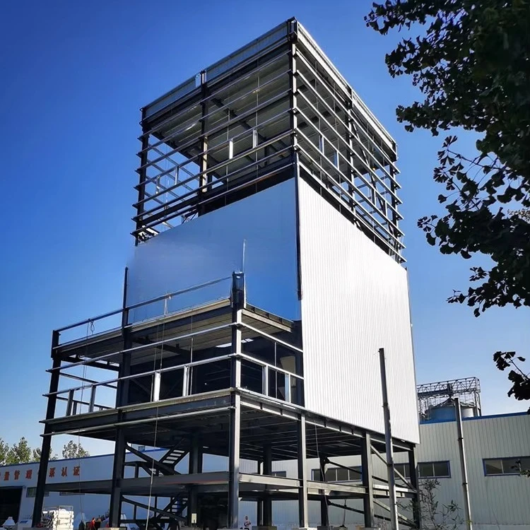 Silo Steel Structure High Efficiency Poultry Livestock Poultry Feed Pellet Production Line Chicken and Cattle Farm