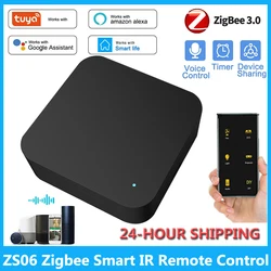 Smart Zigbee IR Remote Control Universal Infrared Tuya Smart Home Remote Controller for TV DVD AC Works For Alexa Google Home