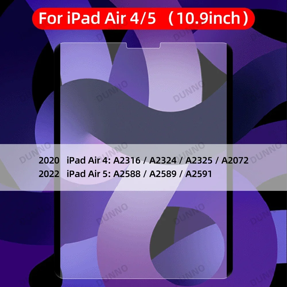 Für 2024 iPad Air 11 13 M2 Pro 11 13 M4 Magnetische Papier-Feel-Folie für 10. 9.7 5 6. 10.5 10.2 7 8 9. Generation Mini 45 6 Displayschutzfolie