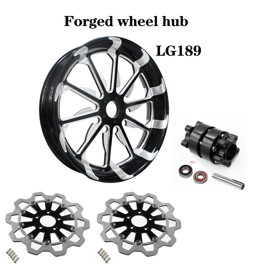 Motorcycle Parts  Accessories Motorcycle Aluminum Rim Rims Fit 08-24 Years Glide Street Glide Softail Heritage FLT FLHT FLHS