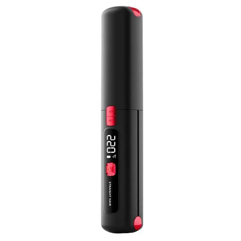 B15C Large Capacity Hair Straightening Iron Comb Portable Mini Wireless Curling 2-In-1 Board Salon Tool