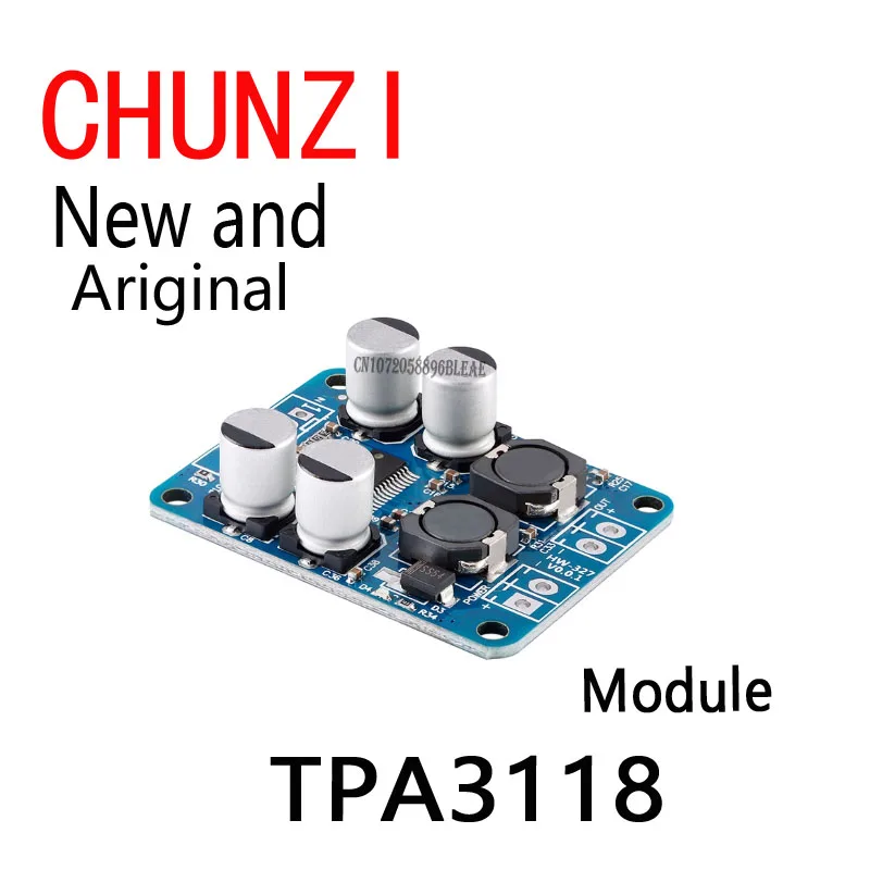 TPA3118 PBTL Mono Digital Amplifier Board 1x60W 12V 24V Digital Amplifier Module