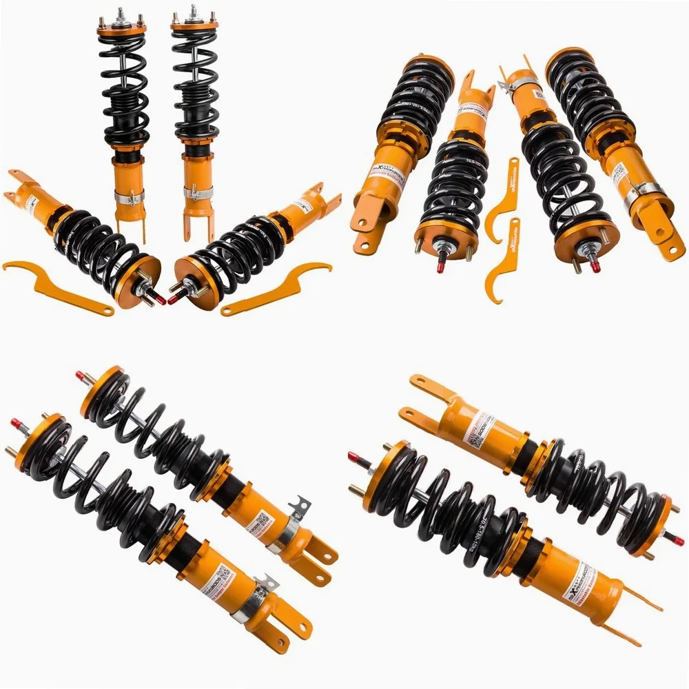 

MaXpeedingrods Coilover Suspension Kit for Honda S2000 AP1 AP2 2000-2009, Tuning Shock Strut