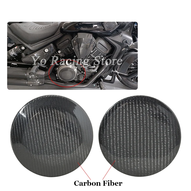 

For Benda BD500 Pro Ultra Motorcycle Modifide Engine Frame Heat Shields Real Carbon Fiber Anti-scald Shell Guards Accessories