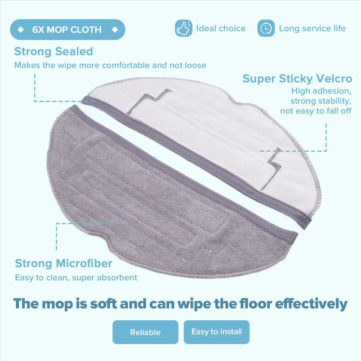 

Горячий A47I для робота-пылесоса S8 Pro Ultra, основная боковая щетка, фильтры Hepa, швабра, тканевые мешки для пыли