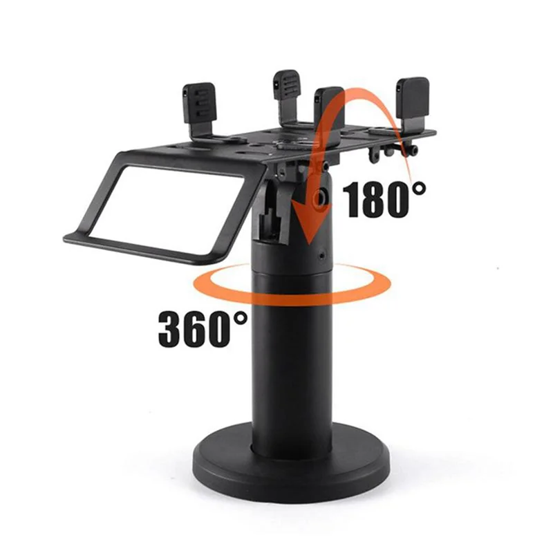 N82R 2X Pos Machine Stand 360 Degrees Rotatable Pos Display Cashier Display Holder Credit Card Machine Stand Counter Stand