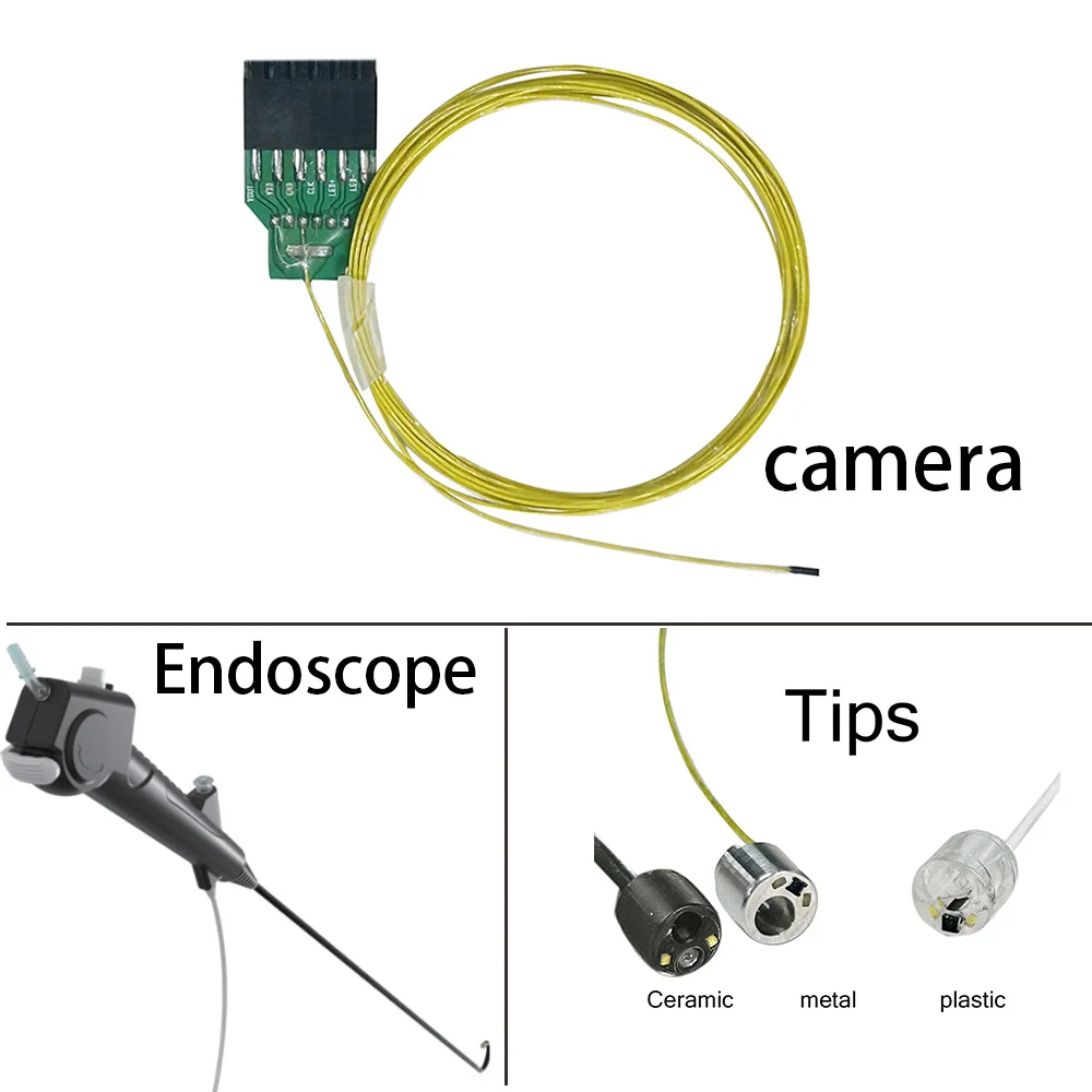 Flexible Dog Endoscope Omnivision 6946 OCHTA10 Chip Tip Bronchoscopy Uroscopy CMOS Sensor Micro USB Camera Module Veterinary