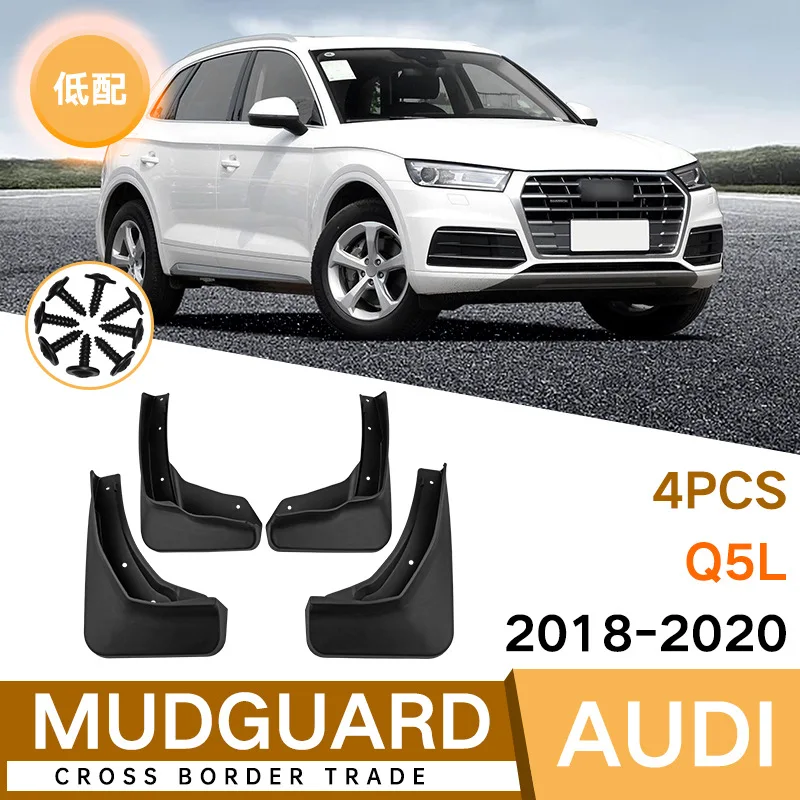 

For Audi Q5L 2018-2020 Car Molded Mud Flaps Splash Guards Mudguards Front Rear Styling Front Rear Car Accessories