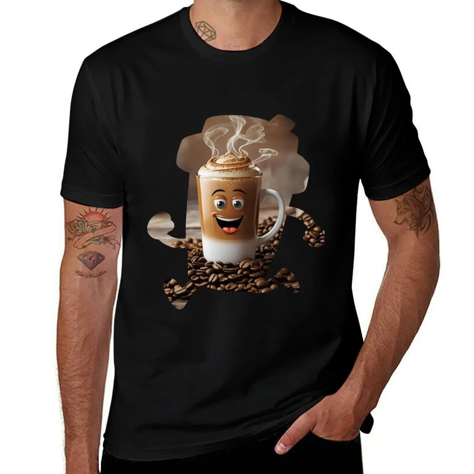 

Tullys coffee design hot T-Shirt plus sizes plus size clothes sports fans mens fashion