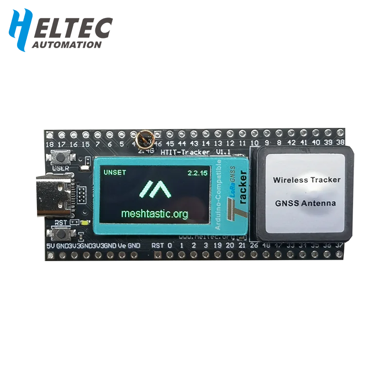 2024 Nieuwe Heltec Esp32 Lora Meshtastic Netwerk Asset Tracker Wi-Fi Bluetooth Gps Voor Voertuig Tracker Fiets Iot Apparaten