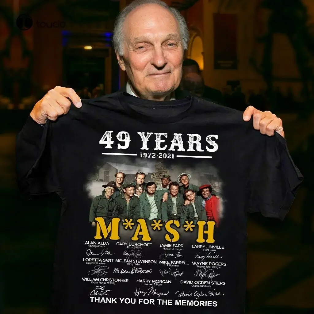 49 Years 1972 2021 Mash Thank You For The Memories Signatures Shirt