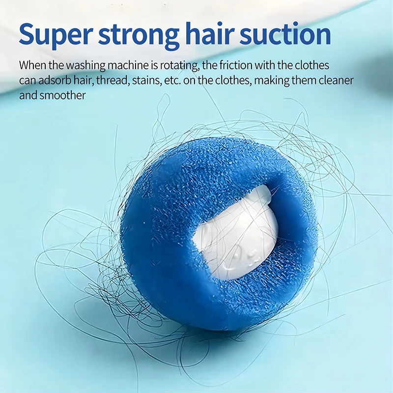 Pet Hair Remover Reusable Ball Cat Hair Remover Laundry Washing Machine Filter Wool Sticker  Pet Fur Lint Catcher Home