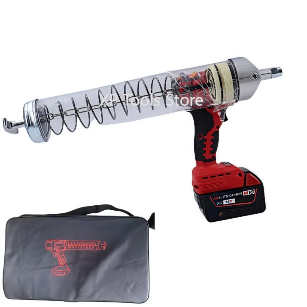 Pistolet à graisse électrique sans fil alimenté par batterie sans brosse, compatible avec la batterie Milwaukee M18 600cc, outil électrique spécifique pour pelle