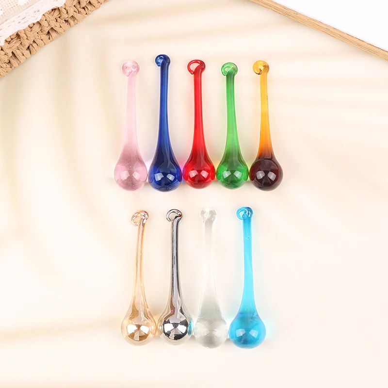 1 Piece Crystal Raindrop Chandelier Glass Prism Drop Icicle DIY Pendant Suncatcher Hanging Waterdrop 78mm Ornament Украшения