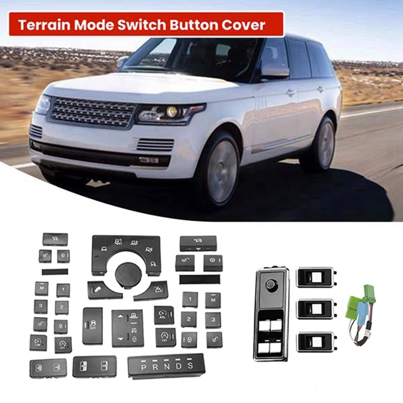 

Car Windows Lifter Switch Button Car Auto Window For Land Rover L405 /Sport L494 2013-2017 In Dash Keys Replacement Parts