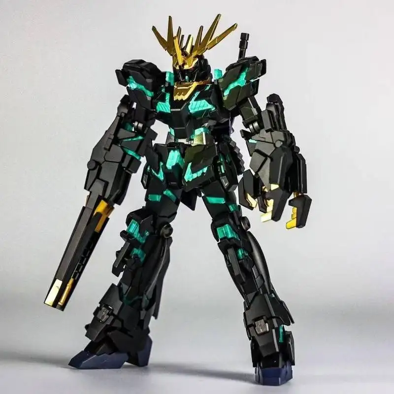 Hg 1/144 Eenhoorn Rouw Banshee Assemblagemodel Kit Actiefiguren Desktop Decoratie Pop Kinderpuzzel Speelgoed Collectible