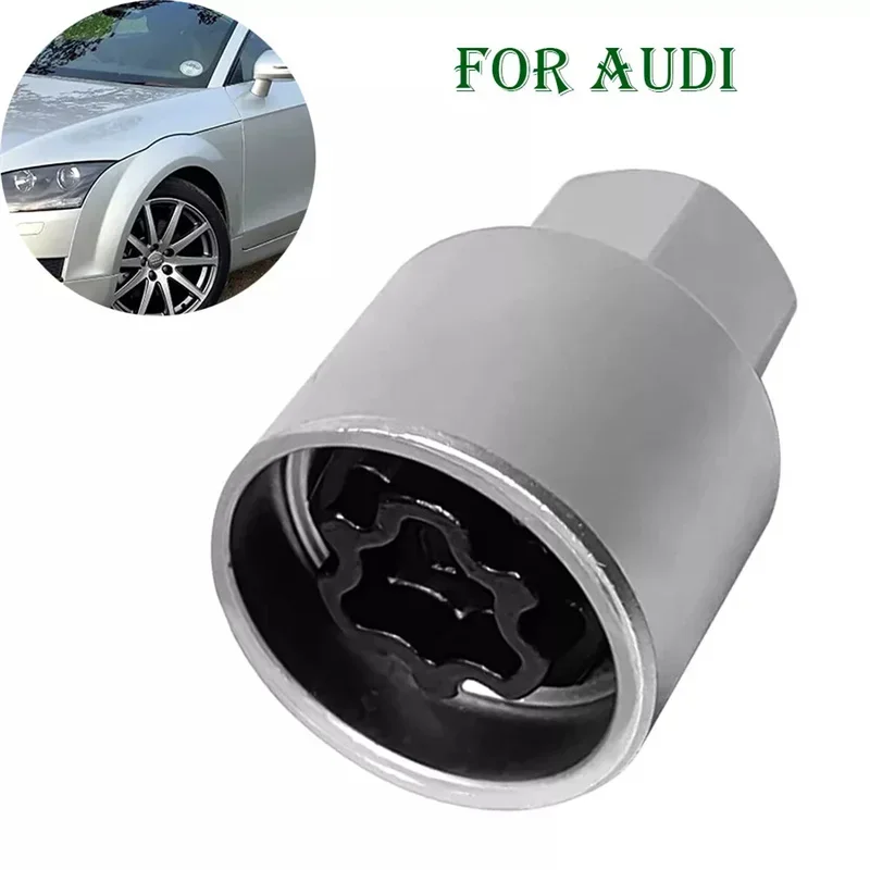 For Audi Security Master Locking Wheel Nut Key 806/F Socket A6 A3 A4 A5 Wear Parts Automotive Main Locking Wheel Nut Replacement