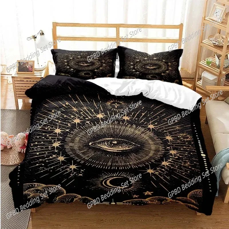 

Masonic Freemason Illuminati 3D Bedding Set Duvet Cover Pillowcases Single Twin Full Queen King Size Home Decor Quilt Boys Gift