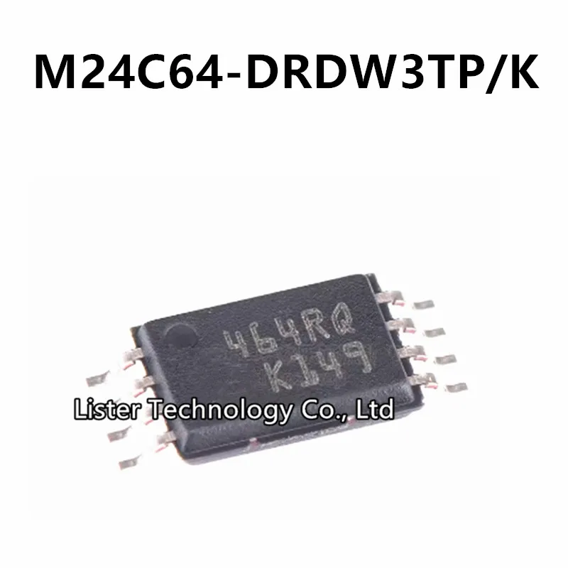 

5~20Pcs/Lot New M24C64-DRDW3TP/K TSSOP-8 Marking:464RQ M24C64 M24C64-DRDW3 M24C64-DRDW3TP TSSOP8 SMD