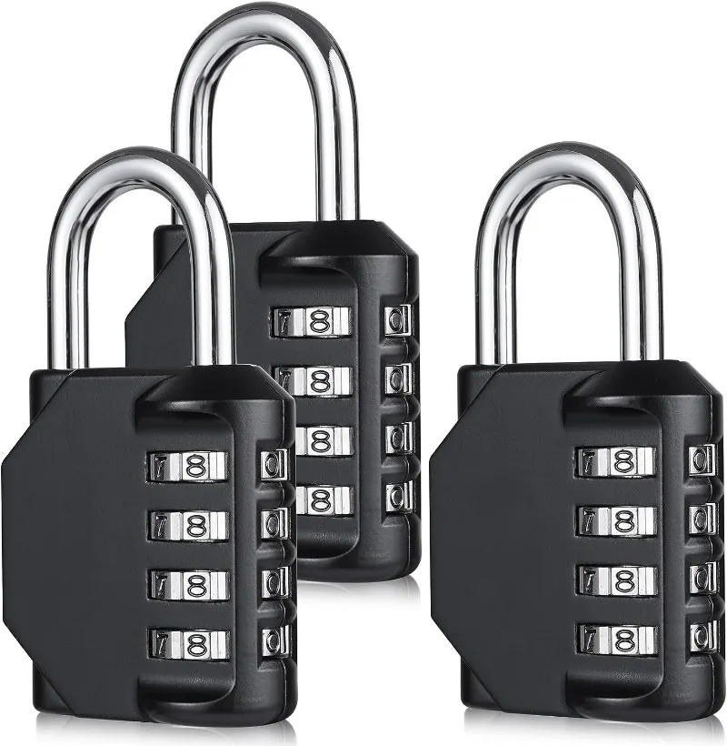 

Dialing Heavy-duty Password Lock, Weather Resistant Outdoor Lock, Adjustable Combination Padlock