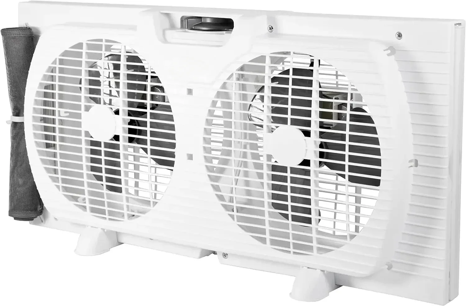 

9" Twin Window Fan, 3-Speeds with Quiet Setting, Reversible Airflow Control, Expandable, Ideal for Home, Kitchen, Bedroom NEW