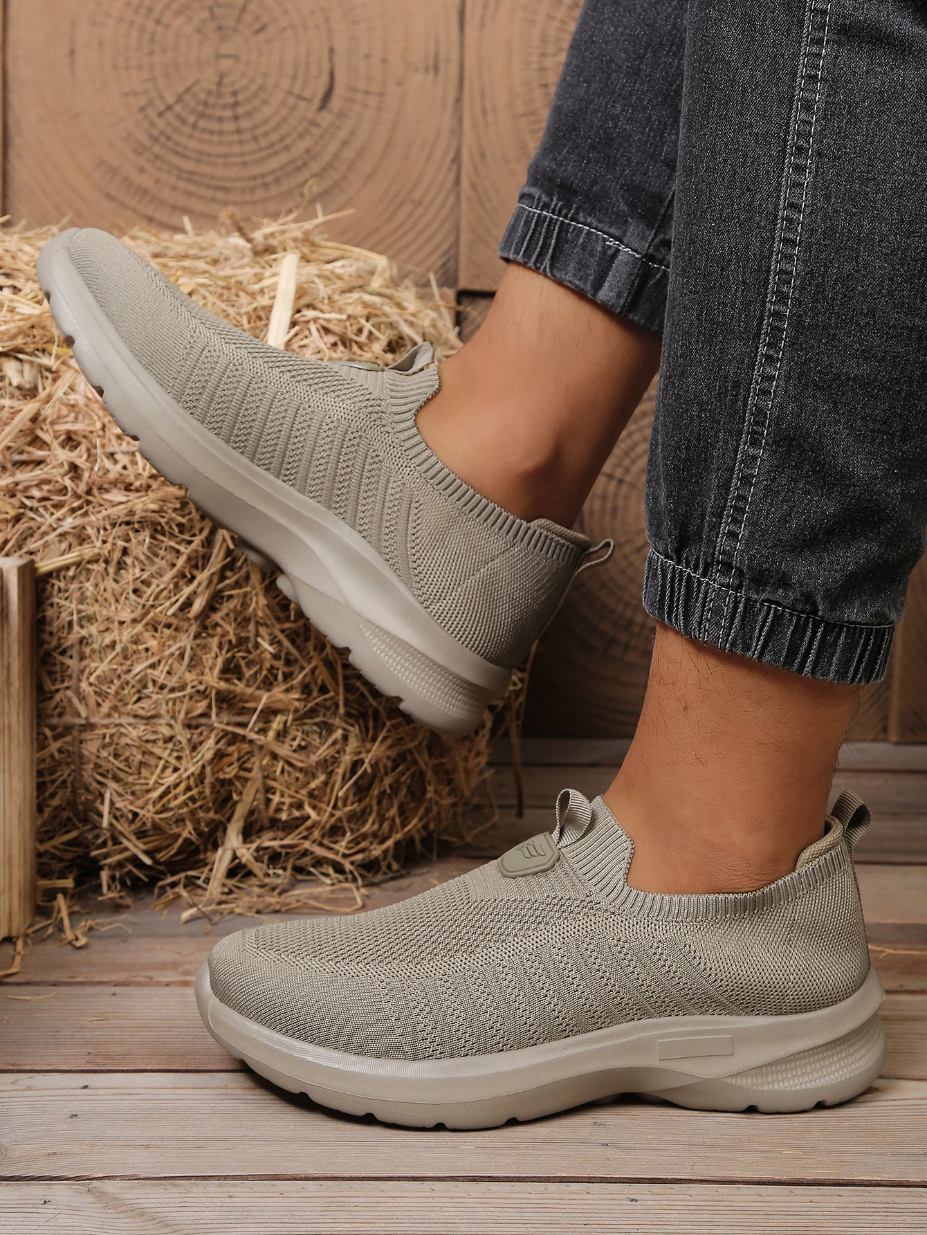 Herren-Freizeitschuhe aus massivem EVA-Material – weiche, leichte Sohle – perfektes Alltags-Outdoor-Schuhwerk, kostenloser Versand – Detail 3
