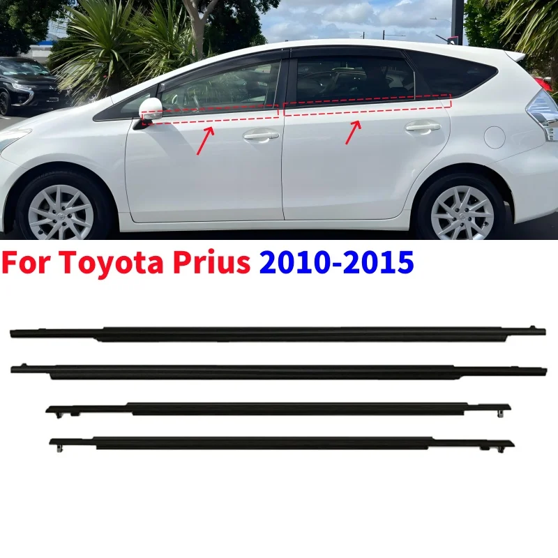 

Car Window Weather Strip Waterproof Pressure Strip For Toyota Prius 2010-2015