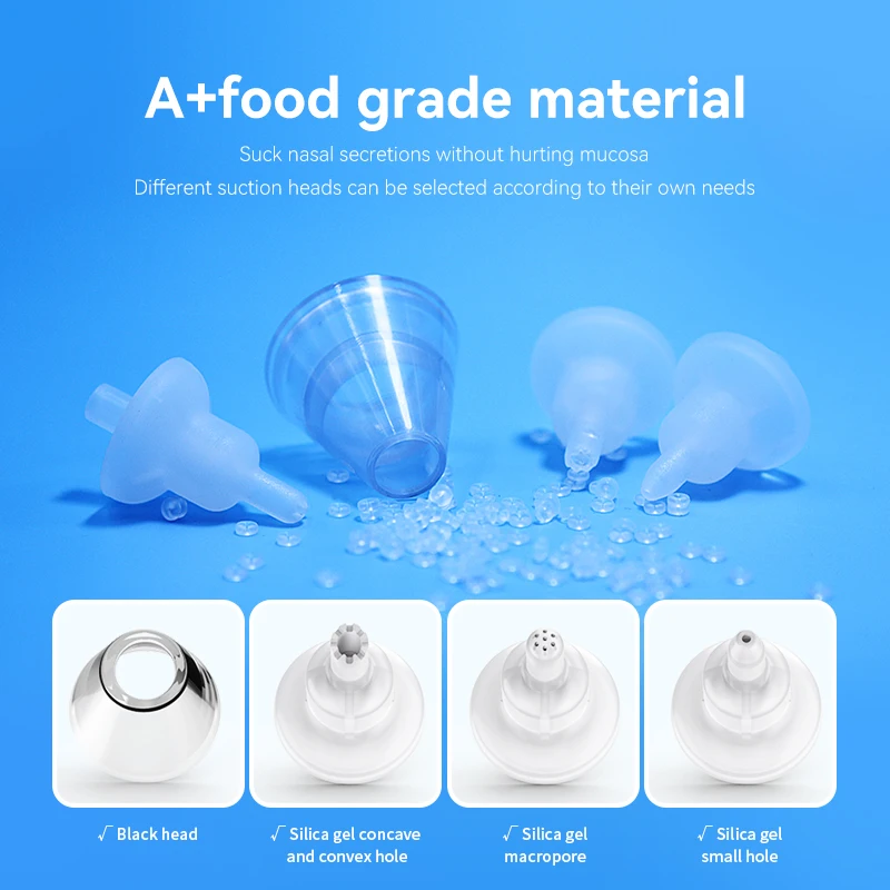 Electric Nasal Absorber Silent Children Obstruction Rhinitis Cleaner Nasal Aspirator Nasal Mucus Cleaning Tool